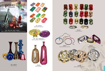 深藍(lán)納米噴鍍 金銀鉻層，一噴即成，文化用品的革新之選